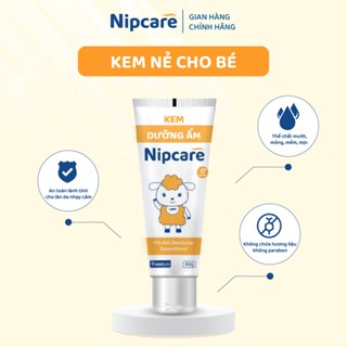  Kem dưỡng ẩm Novocare Nipcare 60g- kem nẻ cho bé da khô nứt nẻ chàm sữa viêm da cơ địa 