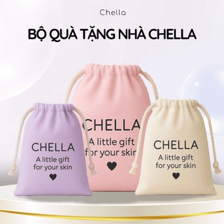  Phụ kiện chăm sóc da mặt - Bộ Quà Tặng Của Nhà Chella - Kết hợp với chuột rửa mặt Chella 
