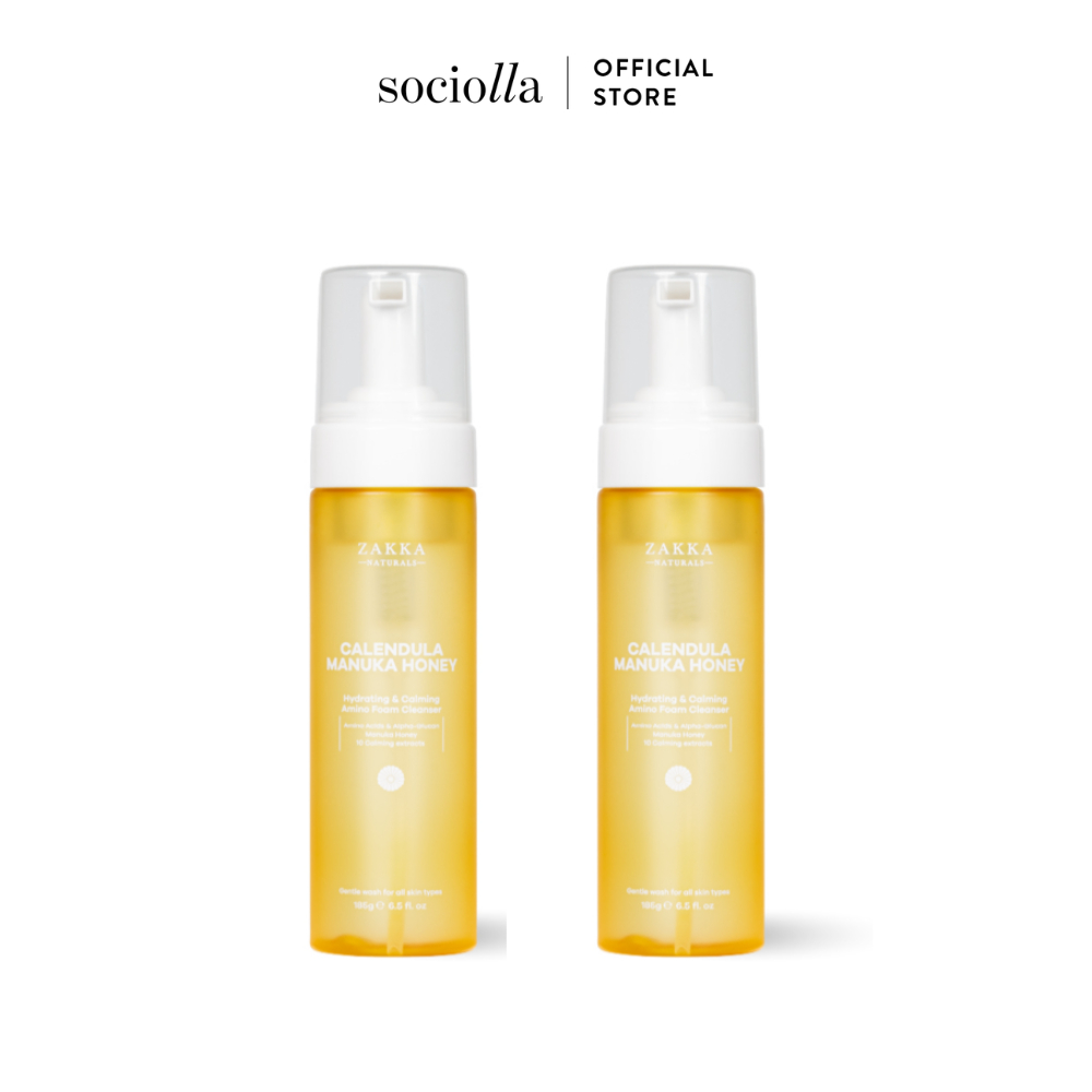 Combo Sữa Rửa Mặt Hoa Cúc Zakka Naturals – Dịu Nhẹ & Dưỡng Ẩm