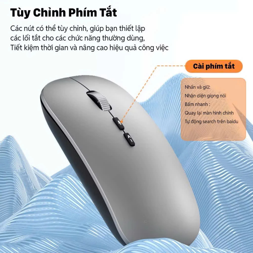 Chuột AI thông minh A7/A9 Dịch giọng nói+Văn bản Hỗ trợ 120 ngôn ngữ Kết nối 2.4G USB/Bluetooth Nhận diện mic chính xác | BigBuy360 - bigbuy360.vn