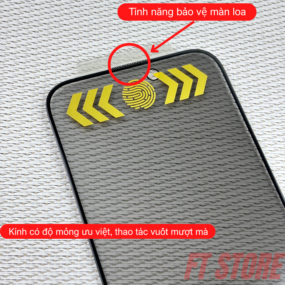 Kính Cường lực WEKOME KINGKONG WTP-057 khung tự dán, full màn chống bụi màn loa, siêu cứng, chống nhìn trộm - CHÍNH HÃNG | BigBuy360 - bigbuy360.vn