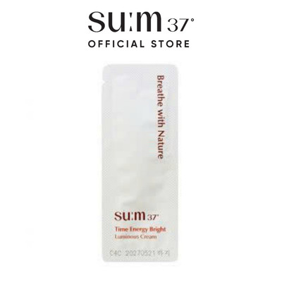 [HB Gift] Kem dưỡng làm sáng da su:m37 Time Energy Bright Luminous Cream 1ml