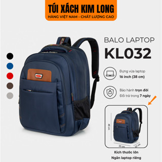 Balo Laptop Chống Nước 16 Inch Cao Cấp Nam Nữ Kim Long KL032