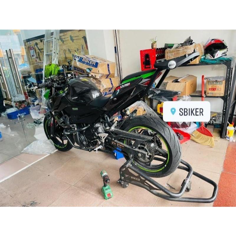 Cảng Givi SRV Z400 4129FZ Baga Ninja 400 4127fz Nhập Khẩu cứng cáp 6 điểm bắt