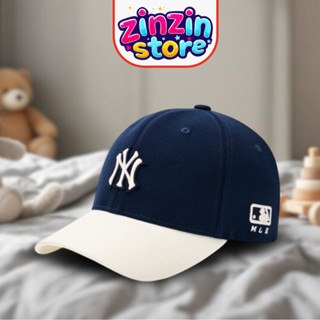 Nón lưỡi trai trẻ em cho bé MLB NY mix phong cách thời trang hàng hiệu Hàn Quốc cao cấp