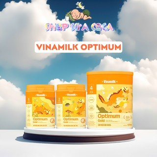   Mẫu Mới Sữa bột Vinamilk Optimum Gold số 1,2,3,4 800gr và 1.4kg 