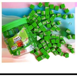  sỉ 1 lọ 100 viên kẹo sô cô la cube thơm ngon hấp dẫn 