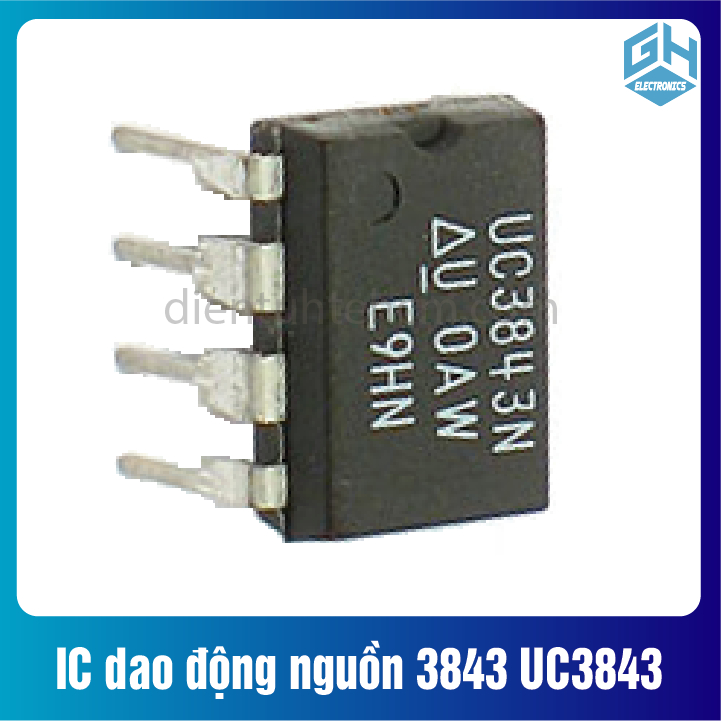 Combo 2 con UC3843 UC3843AN IC dao động nguồn xung 3843 DIP-8
