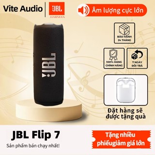 Loa Bluetooth di động JBL Flip 7, Bluetooth 5.4, IP68 chống nước và bụi, âm lượng siêu lớn