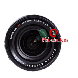 Cáp trước Lens Fujifilm phi 58 và phi 43 49 52 55 58 62 67 72 77