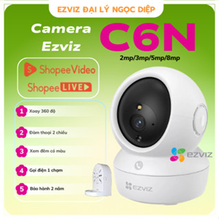 Camera IP Wifi Ezviz C6N PRO 3MP -Ban đêm CÓ MÀU sắc nét, đàm thoại 2 chiều, Hàng Chính Hãng Bảo hành 2 năm