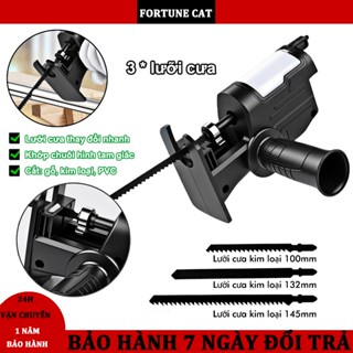 Bộ chuyển đổi máy khoan thành máy cưa lọng cầm tay,tặng 3 lưỡi cưa,lắp được khoan pin và khoan điện