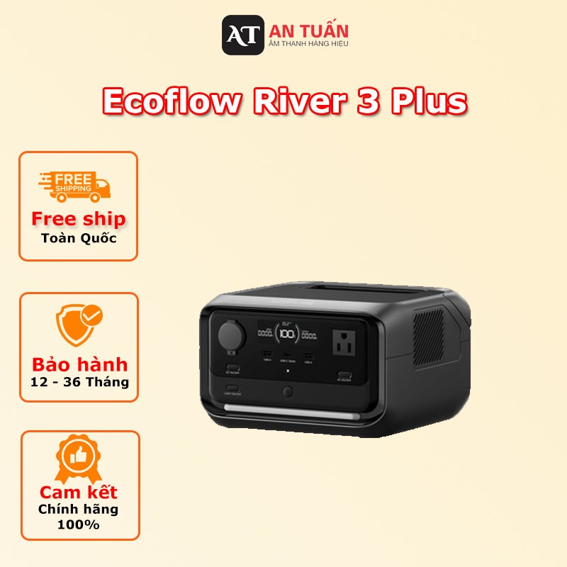 Trạm Ecoflow River 3 Plus