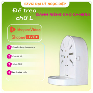 Chân Đế Chữ L Camera Lắp Cho Camera Ezviz Imou Kbone Bằng Nhựa ABS Loại 1 - Lắp Đặt Cho Mọi Khu Vực