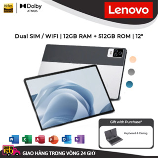 Lenovo Pad Pro 12.0 | 2026 - Hỗ trợ cài Tiếng Việt - 12GB RAM+512GB ROM | Snapdragon 865 | Pin 20000mAh | Hỗ trợ 2 SIM