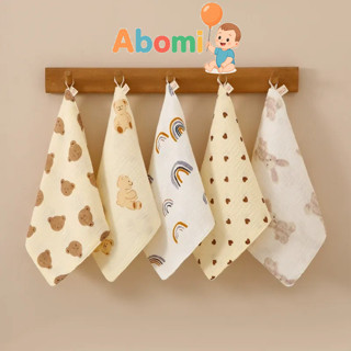  Set 5 khăn sữa và set 10 khăn xô sữa muslin 2 lớp và 4 lớp siêu thấm hút mềm mại dành cho bé sơ sinh 