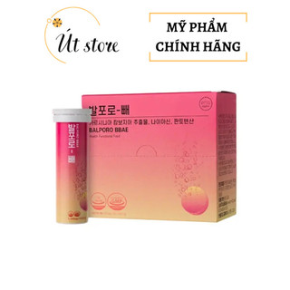  Viên sủi chuyển hoá chất béo Balporo BBae Hàn Quốc hỗ trợ giảm cân dưỡng da sáng mịn Hàng công ty 
