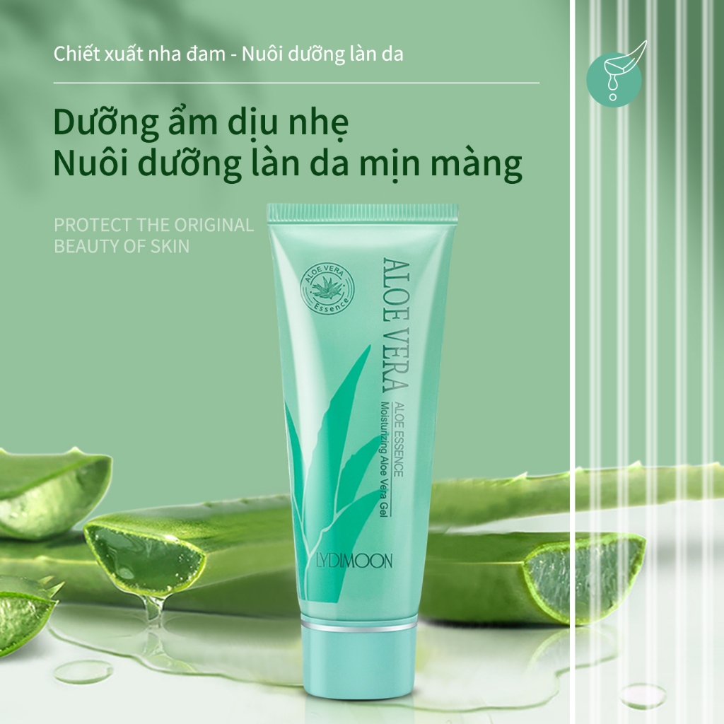 LYDIMOON nha đam dưỡng ẩm kem dưỡng ẩm da mặt 40g CẢI TẠO LÀN DA KHÔ RÁP NGĂN MỤN TÁI PHÁT - MỜ THÂM