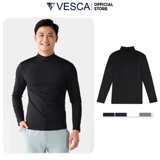Áo Giữ Nhiệt Nam Dài Tay Vải Thun Lạnh Co Giãn 4 Chiều Thoải Mái Giữ Ấm Tốt VESCA N