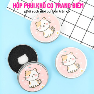 Hộp Vệ Sinh Cọ Trang Điểm Phủi Cọ Khô Cấp Tốc