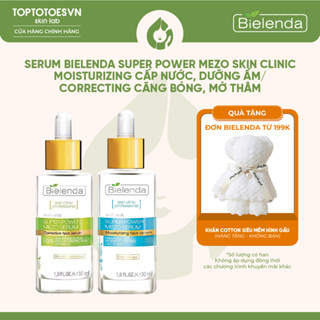 [HÀNG NHẬP KHẨU] Serum Bielenda Super Power Mezo Skin Clinic Moisturizing dưỡng ẩm/ Correcting căng bóng, mờ thâm