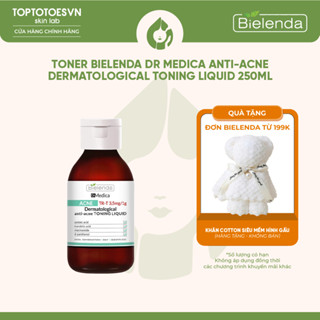 [HÀNG NHẬP KHẨU] Toner Bielenda Dr Medica Anti-acne Dermatological 250ml làm sạch sâu & dịu da, giảm mụn, kiềm dầu nhờn