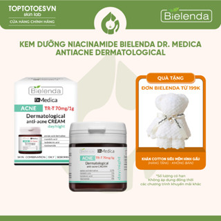 [HÀNG NHẬP KHẨU] Kem dưỡng Niacinamide Bielenda Dr. Medica Antiacne Dermatological giảm mụn, mờ thâm
