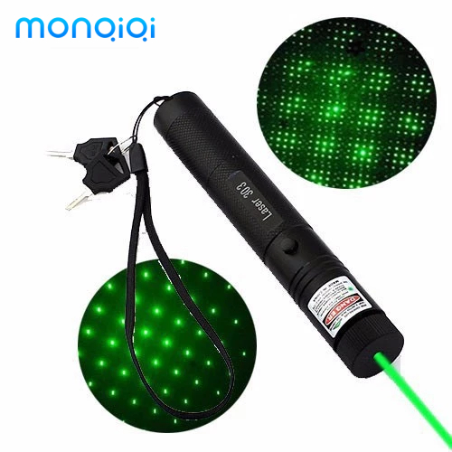 MONQIQI ĐÈN PIN LASER 303 - TIA LAZE XANH SIÊU