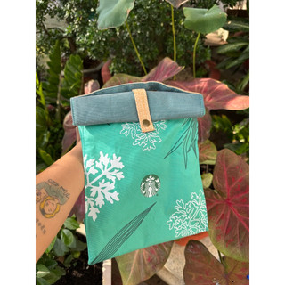 Q.K.A| Túi đựng ly, ống hút, túi xách hàng starbucks Auth