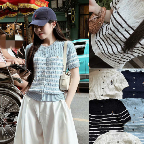 Áo len THÊU GẤU vặn thừng DÀY DẶN HÀNG LOẠI 1 chuẩn đẹp_B1T28