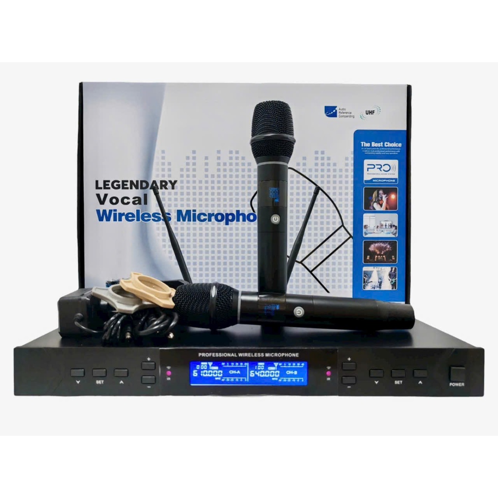  Micro Không Dây Shure U800 Pro Tần Sóng UHF Đầu Micro Lọc Tiếng Chuẩn Chất Âm Chân Thực,Sóng Xa Lên Đến 150M 