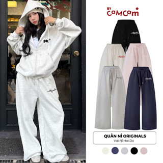 Quần Nỉ Bycamcam Form Rộng ORIGINALS Không Xù Phong Cách Đơn Giản Thoải Mái QED251