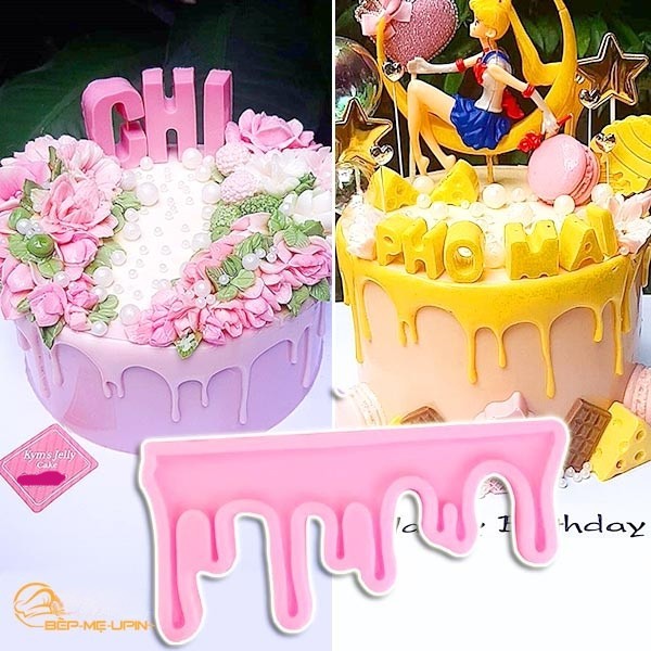Khuôn silicon ốp tuyết tan chảy mẫu 2 loại 17cm