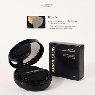 Phấn Nước Aprilskin Black Magic Snow Cushion SPF50+ PA+++