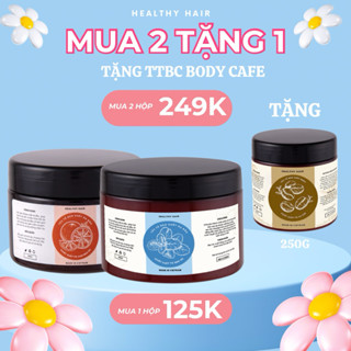  Tẩy tế bào chết da đầu dưỡng tóc Healthy Hair giúp kiềm dầu giảm gàu và làm phồng chân tóc 200ml 