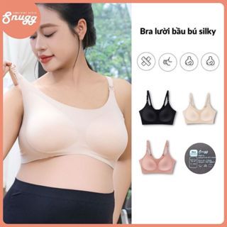  Áo ngực bầu và cho con bú siêu mỏng 10D nhẹ mát - Bra lười Silky Snugg siêu mềm co dãn - SNU2170 