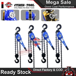  Palang Xích Lắc Tay ABG 0.75 tấn tới 3 tấn - Ba Lăng Loại 1.5 mét và 3 mét Dùng Để Nâng Hạ Vật Nặng Trong Nhà Xưởng 
