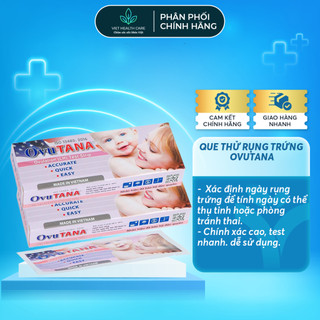  Que Thử Rụng Trứng Ovutana - Chính Xác Cao Test Nhanh Tìm Thời Điểm Trứng Rụng VIET HEALTH CARE 