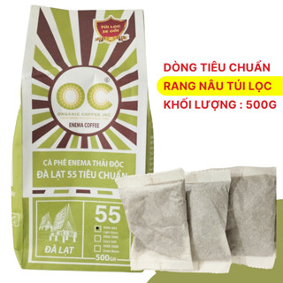 [Organic] Cà Phê Túi Lọc Hữu Cơ Thải Độc Đại Tràng 36 túi/ gói 500g, Coffee Enema Tiêu Chuẩn USDA Mỹ, Gerson rửa ruột