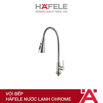 [NEW] Vòi Bếp HAFELE Nước Lạnh Chrome 495.50.280