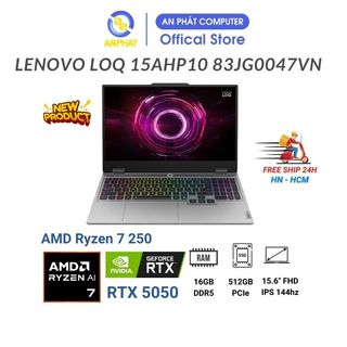 Laptop LENOVO LOQ 15AHP10 83JG0047VN (AMD Ryzen 7 250 | RTX 5050 8GB GDDR7)