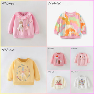  BST Áo thu đông nỉ da cá Malwee nhiều mẫu cho bé gái 2 - 7 tuổi P3 - Little Maven Chính Hãng 