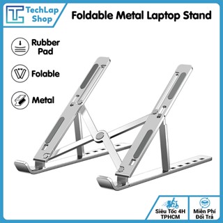  Giá Đỡ Laptop Gấp Gọn Hỗ Trợ Tản Nhiệt Thép Hợp Kim Chân Đế Kê Máy Tính Điều Chỉnh Độ Cao Đa Năng 