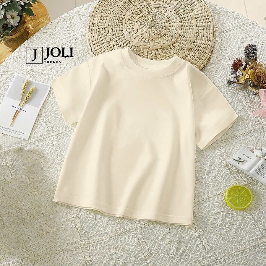 Áo Thun Baby Tee, Áo Phông Nữ By JOLI Mã BT Trơn Basic Chất Cotton Co Giãn Thoáng Mát Phong Cách Hàn Quốc J Joli Trendy | BigBuy360 - bigbuy360.vn