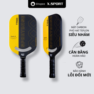 Vợt Pickleball Sportbase Hyper-X-01 Carbon T700 Plus mặt nhám tăng xoáy, công thủ chuyên nghiệp