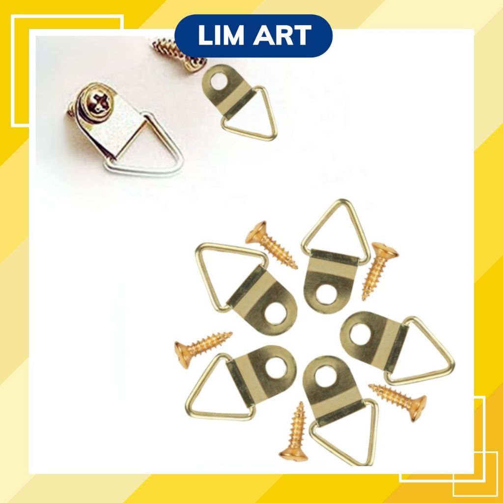 Set 5 cặp ốc vít và móc treo tranh ảnh