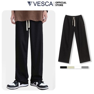  Quần Ống Suông Nam Form Rộng Nhung Tăm Thời Trang Cao Cấp VESCA D4 