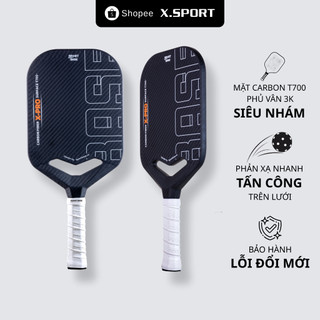  Vợt Pickleball Carbon T700 Sportbase X-Pro-02 13mm linh hoạt mặt phủ vân carbon 3K siêu nhám 