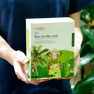  Bột rau má đậu xanh Dalahouse 200gram đạt chuẩn hữu cơ 