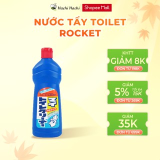 Nước tẩy rửa vệ sinh toilet, bồn cầu Rocket soap 500ml - Hachi Hachi Japan Shop